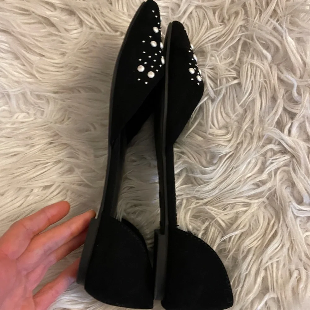 Black pearl | D’Orsay | Flats - Picture 10 of 12